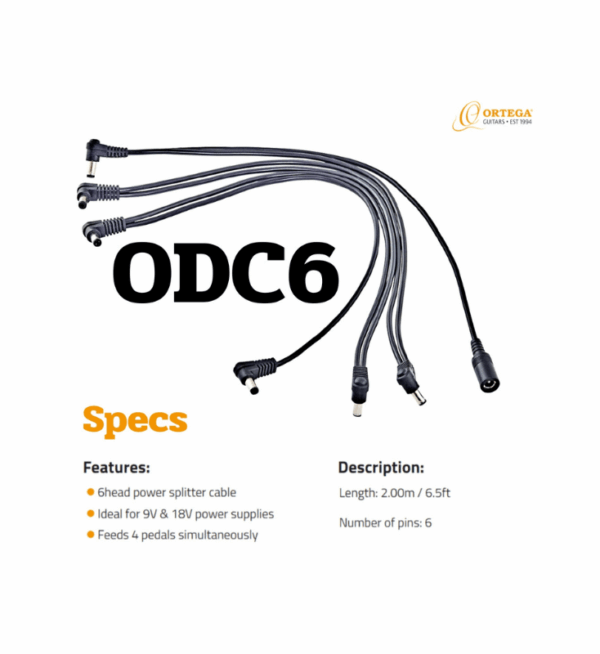6Head Splitter Cable - ODC6