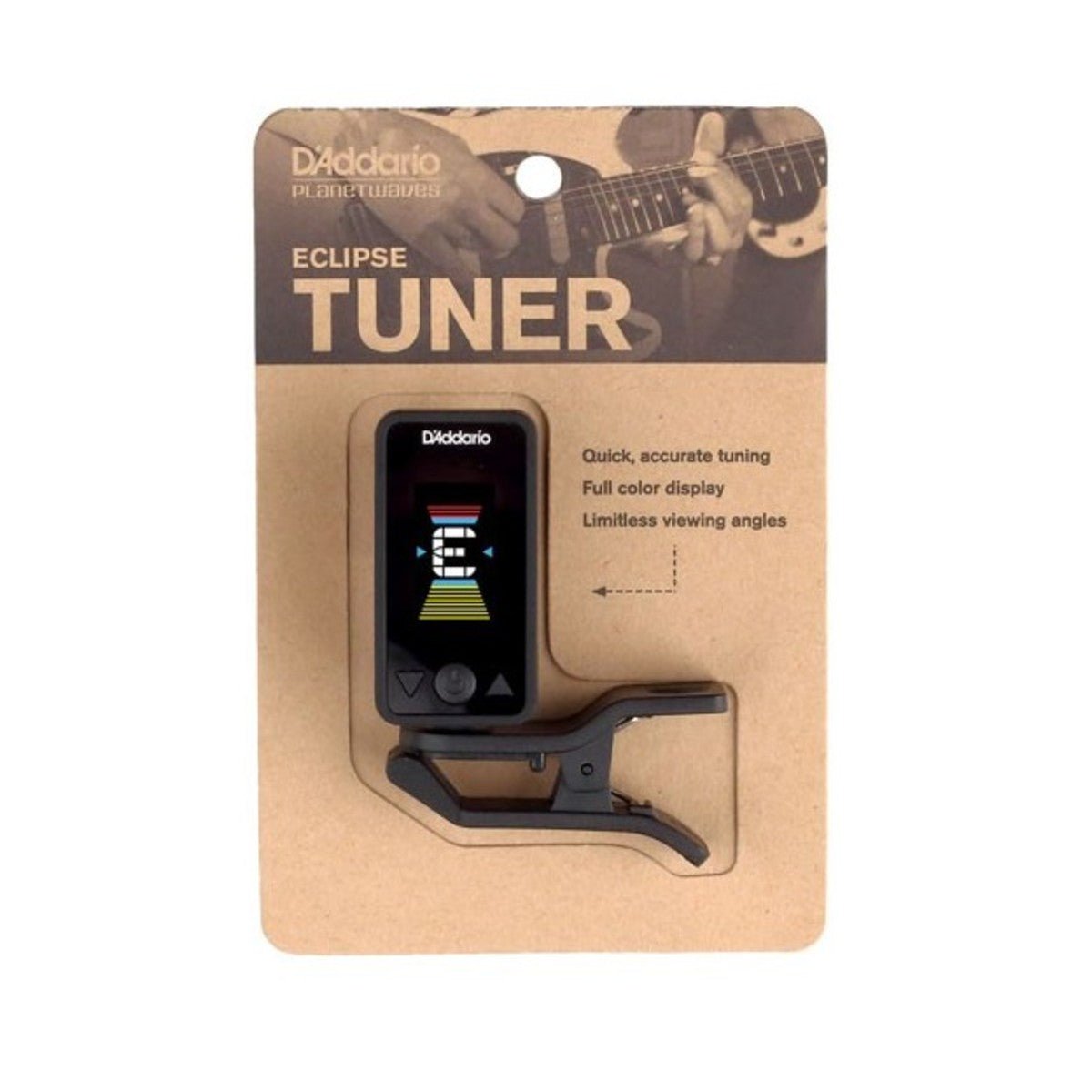 D'ADDARIO PW-CT-17BK Eclipse Tuner Black