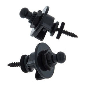 SOUNDSATION Guitar Strap Lock  Metal BLAK