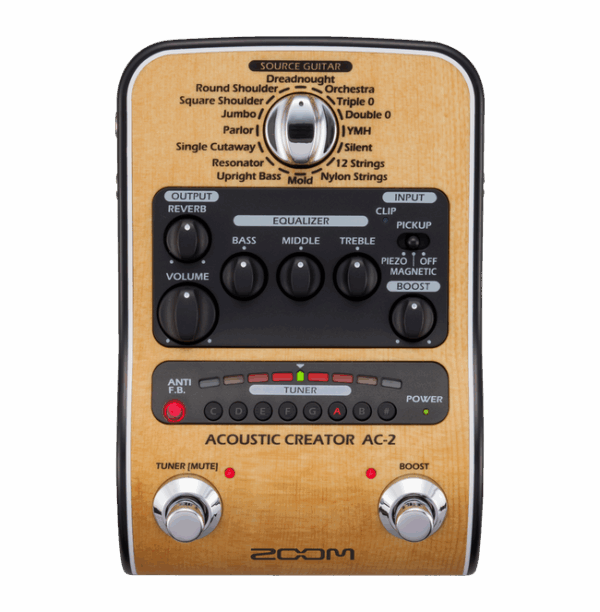 ZOOM AC-2 PER ACUSTICA