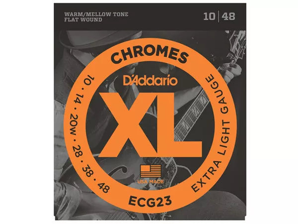 D'ADDARIO ECG23 Chromes Extra Light