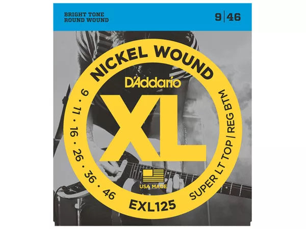 D'ADDARIO EXL125 Super Light Top / Regular Botton