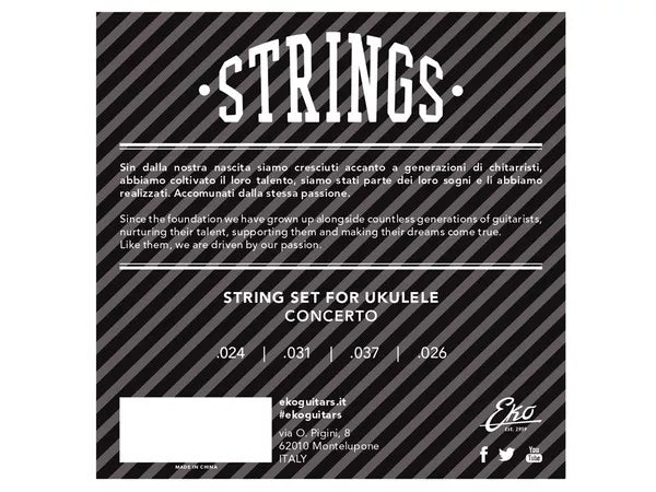 EKO Ukulele Soprano Strings - immagine 2