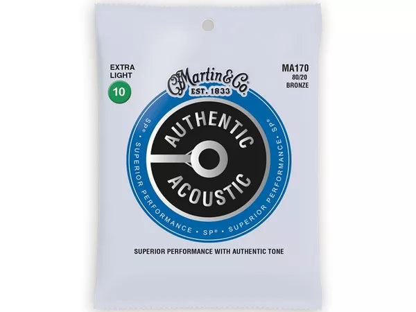MARTIN MA170 Authentic SP 80/20 Bronze Extra Light