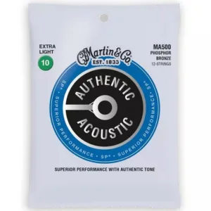 MARTIN MA500 Authentic SP Phosphor Bronze 12-Strings Extra Light