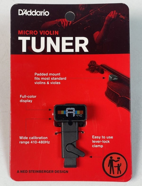 D'ADDARIO PW-CT-14 Micro Violin Tuner