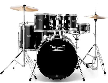 Mapex  Tornado Studio Full 5 PEZZI Dark Black