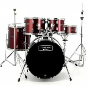 MAPEX TORNADO TND5044TDR DARK BURGUNDY BATTERIA ACUSTICA COMPLETA CASSA 20"